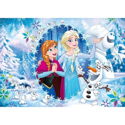 La reine des neiges - puzzle 104 pièces - cle27985.2  Clementoni    200027